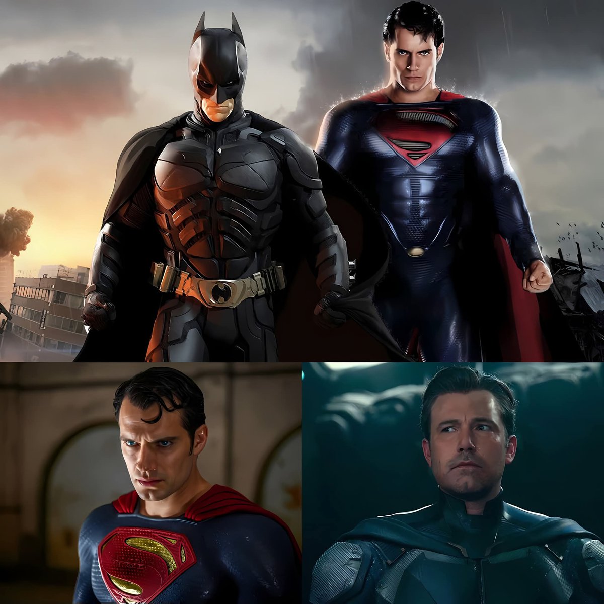 SandMan99588's tweet photo. 🚨 SHOCKING DC LEAK 🚨 Henry Cavill and Ben Affleck are ready to don the Superman and Batman capes once again — under one condition only: Zack Snyder must return.  Multiple behind-the-scenes sources reveal that quiet, high-level discussions are already underway, as relentless fan pressure continues to mount on DC. Cavill is said to remain deeply attached to his vision of a grounded, human Superman, while Affleck has never truly closed the chapter on his dark, battle-worn Batman. 🔥  The Snyderverse was never dead — it was only waiting for the right moment to rise. And what has just been leaked may be the final piece before a massive explosion that shakes the entire DC universe.
READ MORE: https://t.co/Ql2IvH2bSZ