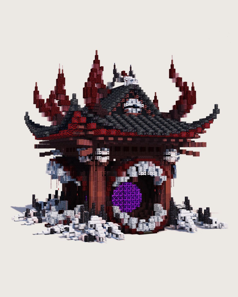 Guuis96's tweet image. Malevolent Shrine

#Minecraft #minecraft建築コミュ #Minecraftbuilds