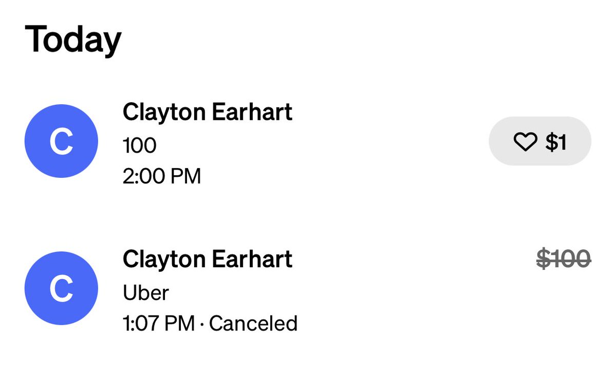 网友经历的骗术案例—— “今天，一个骗子通过Cash App 给我转了1 美元，交易描述却写的是“100”。他们很可能是想让我误以为收到了