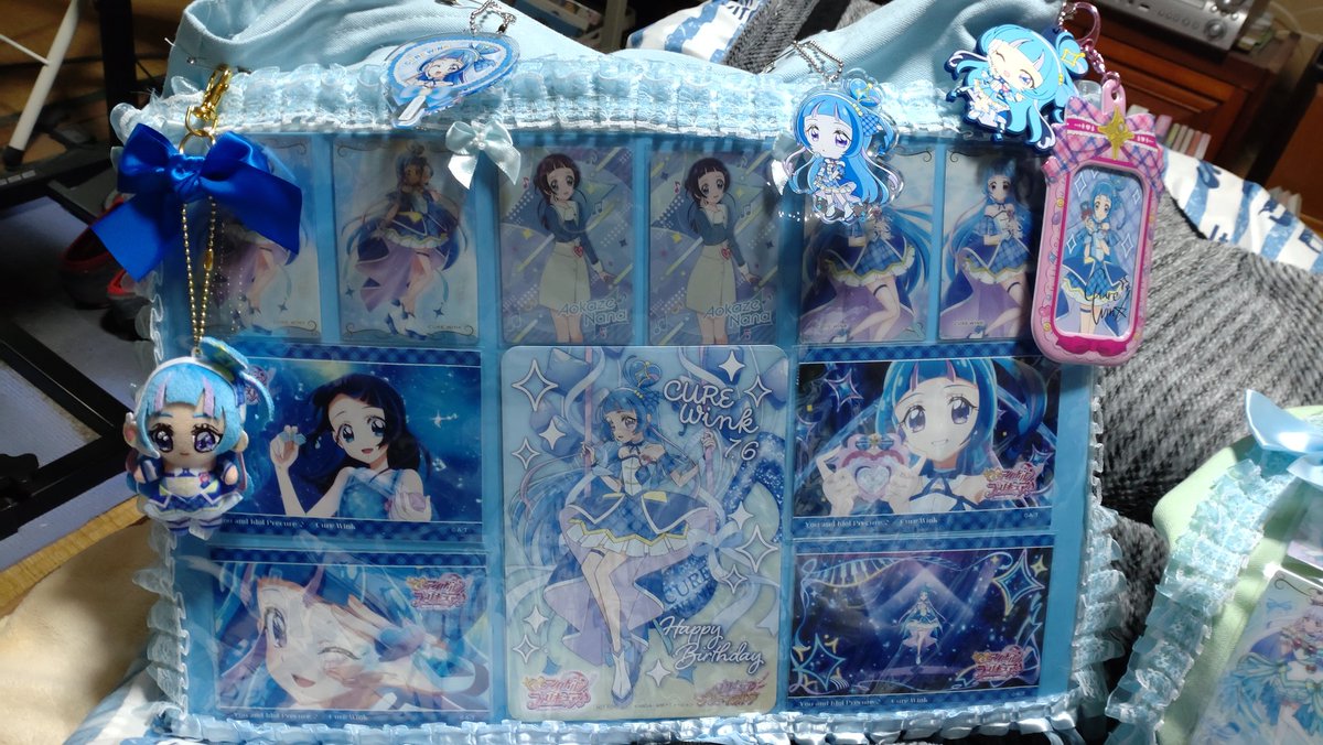 キュアウインク痛バ おはようございます‼️ 今日はラグーナのプリキュアASイベントに参加し