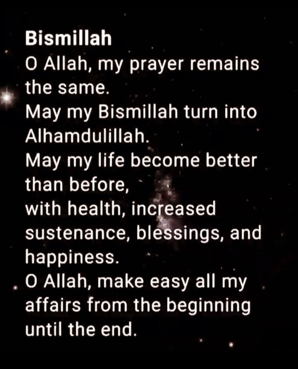 Bismillah ☝🏼