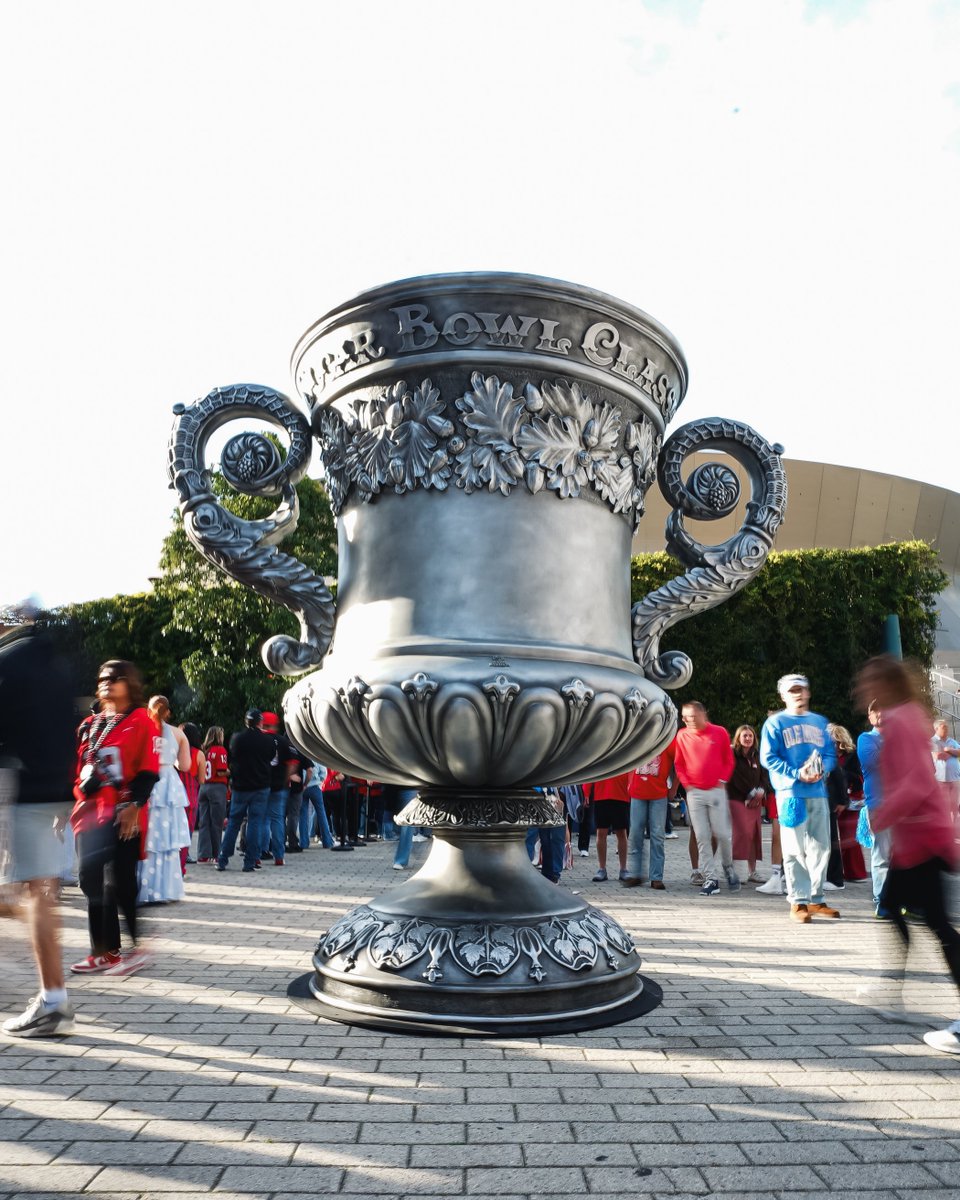OleMissFB's tweet photo. Playoff football in The Big Easy 🤩 https://t.co/tUQEz4MptH