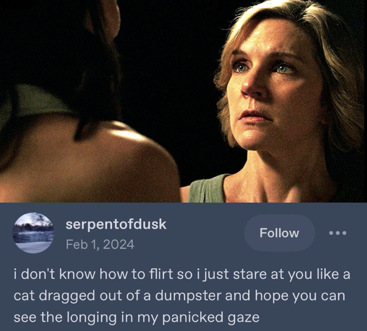 lesbocentury's tweet image. carol sturka i know your game