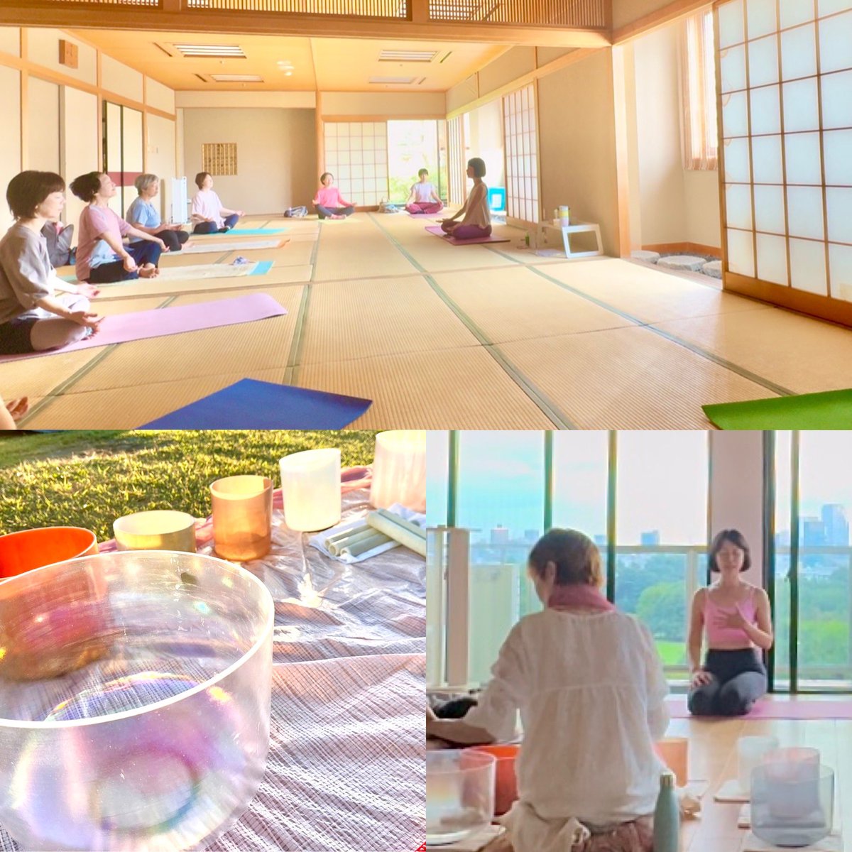 yoga_mfn's tweet photo. 1/15 埼玉 春日部
倍音✨ヨガニドラー💕🥣🌈
ディープリラクゼーション
新春の大願✨サン���ルパ😊💕🙏
https://t.co/H5mGdVOBQl

#ヨガイベント #埼玉ヨガ #春日部 #春日部ヨガ #越谷ヨガ #久喜ヨガ #倍音ヨガ #ヨガニドラー #ヨガ #ヨガマインドフルネス #初心者ヨガ #リラクゼーション #癒し https://t.co/zdyWId1mhx