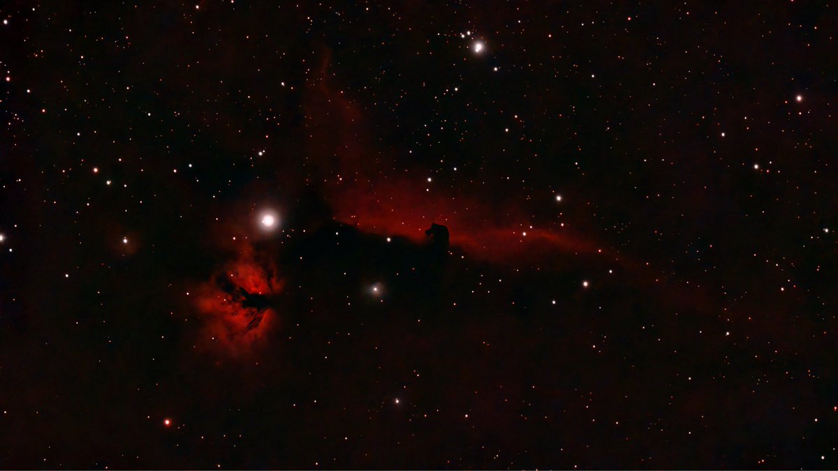 My last picture of 2025! My first time capturing the flame nebula