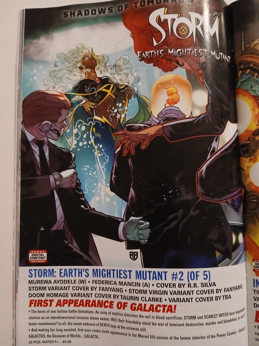 Miniseries! Cyclops, Rogue, and Magik &amp; Colossus are all books I'm looking forward to. I guess Storm is now a miniseries? I could've sworn that the writer had said it was going to be an ongoing.