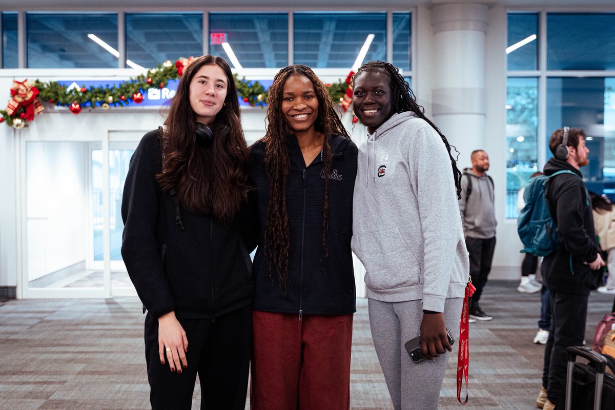 GamecockWBB's tweet image. New year, new arrival - Alicia is here!!!