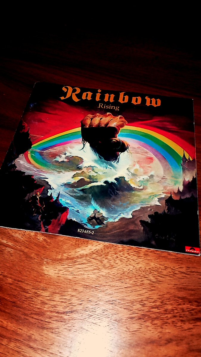 AndyLeRock's tweet image. Simply the best.
Now Playing : Rainbow - Rising