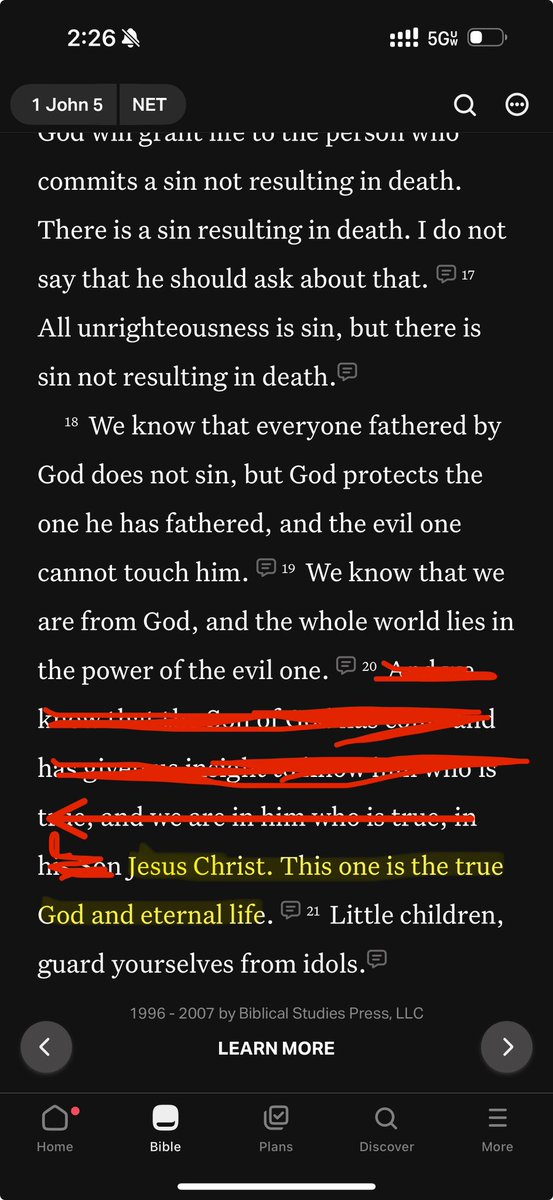 <a href="/billswerski1985/">Bill Swerski</a> <a href="/nsr_e4l/">nsr_e4l</a> <a href="/MorKattens/">Kattens Mor</a> <a href="/Nutjob90/">Jesus has a God</a> <a href="/schafer_von/">Eric Von Schäfer</a> <a href="/taco_talks/">Taco_Talks</a> 1 John 5:20 TLV (Trinitarian Lenses Version)