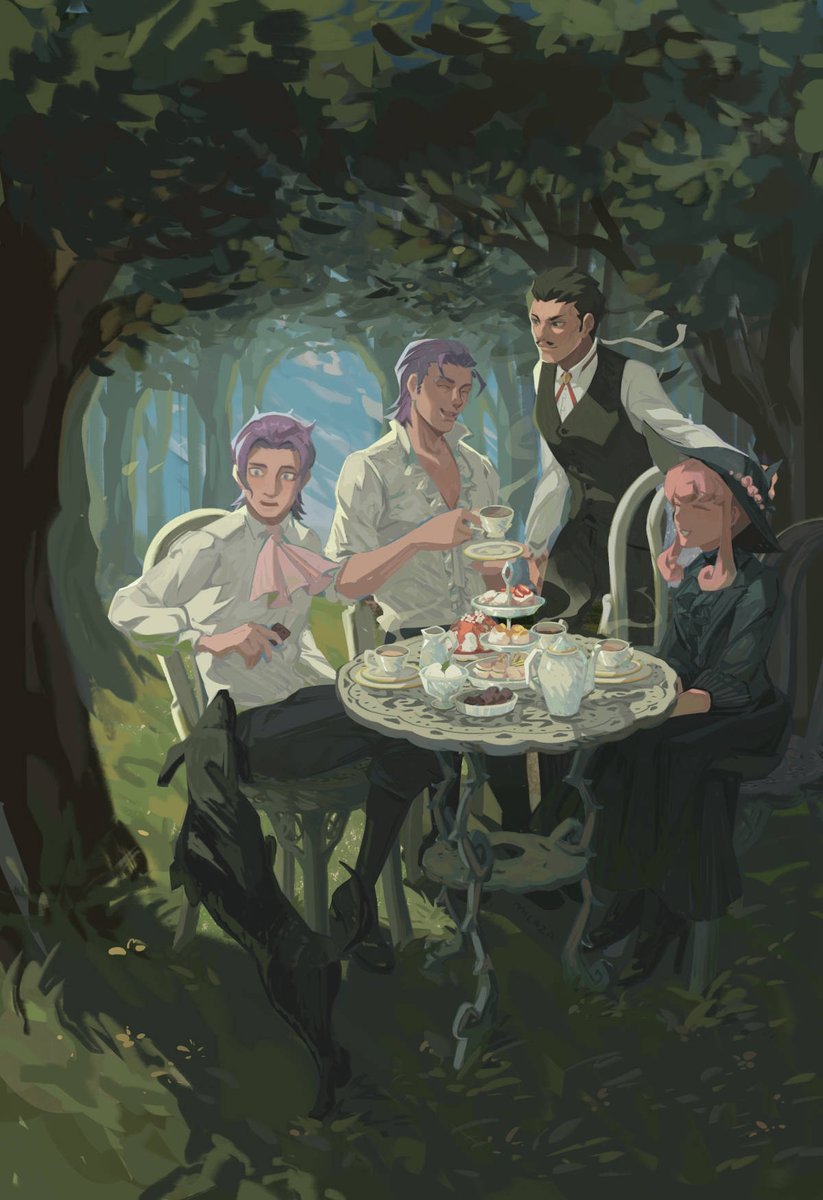 milaza_dgs's tweet image. van zieks tea party 🫖 @tgaaprecanon