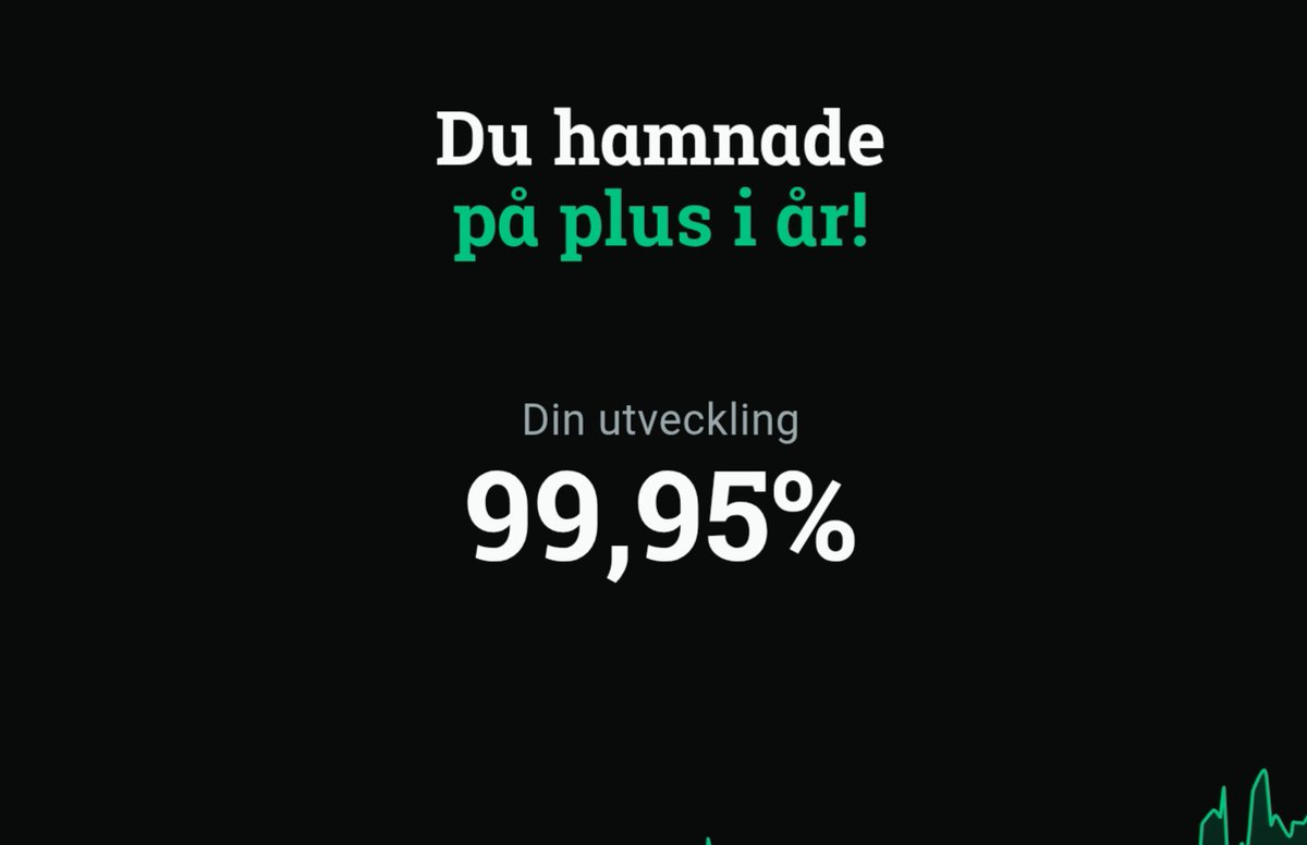 Någon som var ännu närmare att dubbla i år?