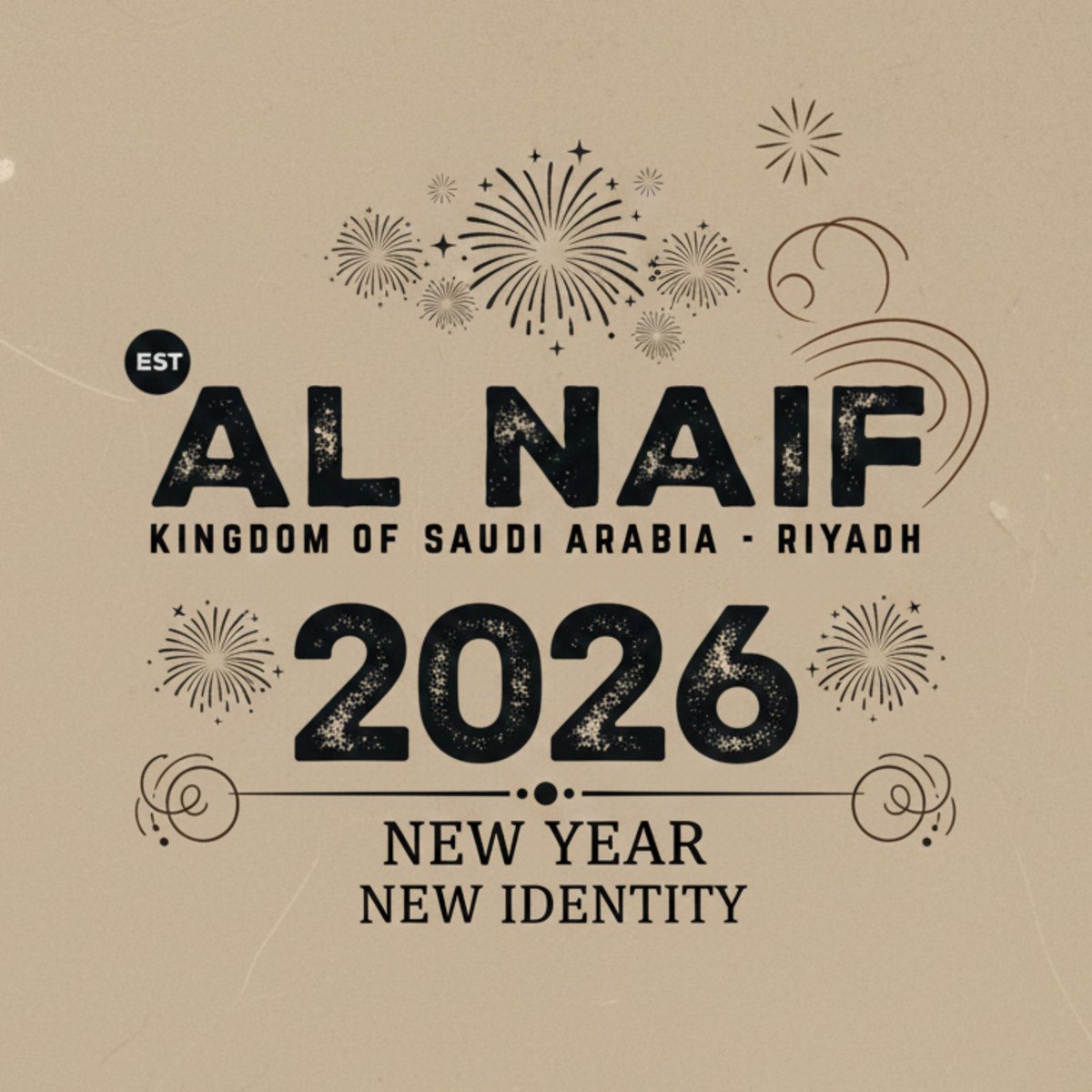 مستمــــرون معكـــم نحــــو
عــام جديد وهويـة متجــددة
ونعــدكم فــي العــام الجديد
بتجربة تليــــق بذائـــقتكـــم

#NewYear2026 #BRAND #new_brand #al_naif