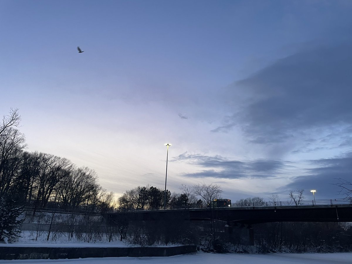 short 2.5 mile trudge through the snow to ring in the new year and celebrate this moon! hello 2026 🤗