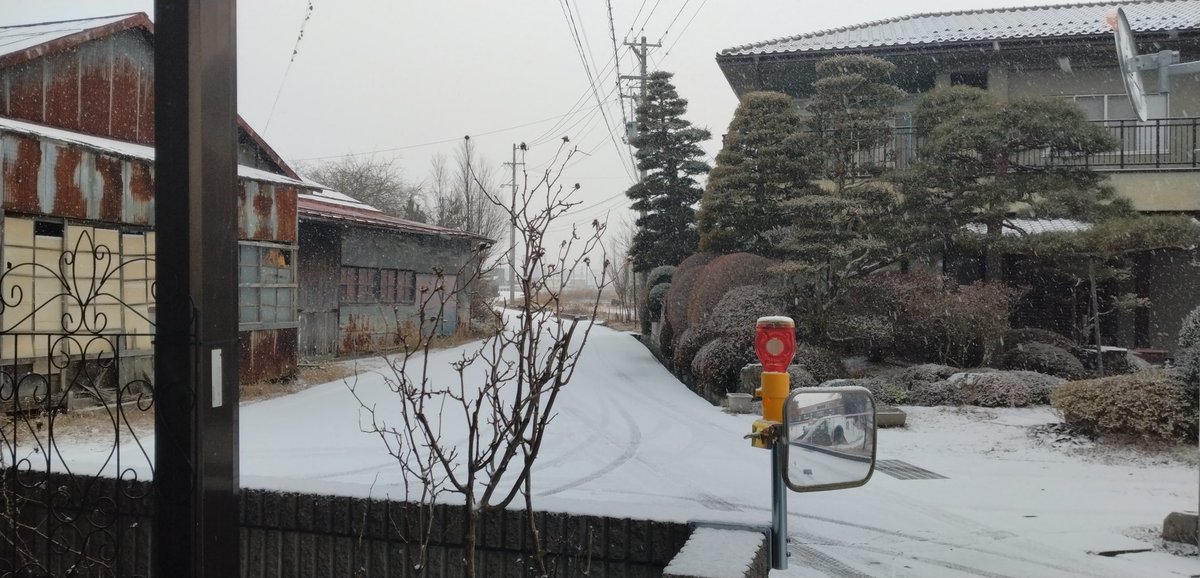 VB110kai's tweet image. 雪景色の朝