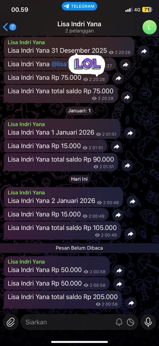 Lisaaliyy's tweet photo. Buktiin sendiri baru  gabung 31 Desember  udah dapet segini https://t.co/7ynG9kdA1E