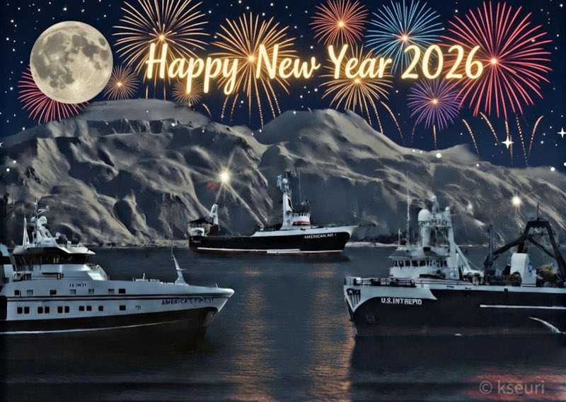 us_intrepid's tweet photo. Happy New Year. Wishing you a new year filled with peace and prosperity.

#FishFinest WildAlaskaSole 

“our country calls not for the life of ease but for the life of strenuous endeavor” Teddy Roosevelt https://t.co/Mnmf6ImKcX