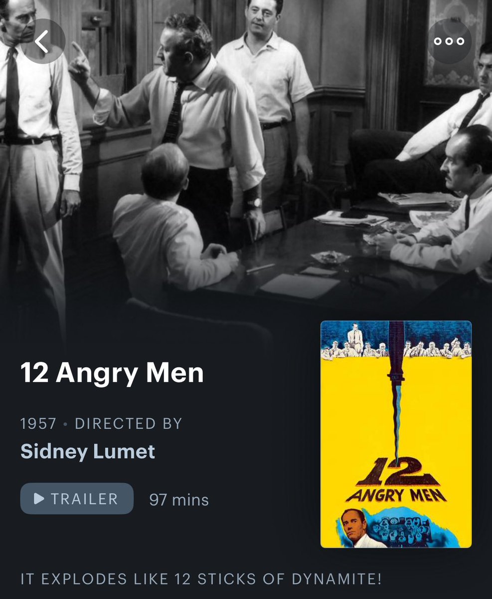 starkstille's tweet image. #nw: 12 angry men (1957)