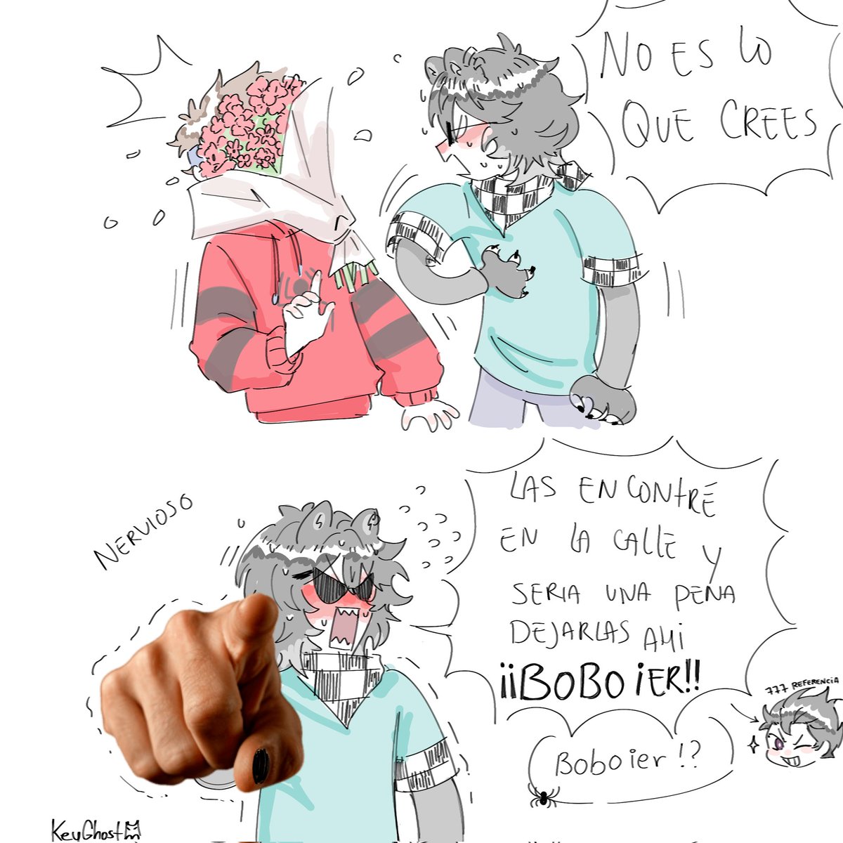 Keyghost_'s tweet image. Extras pos nomas: