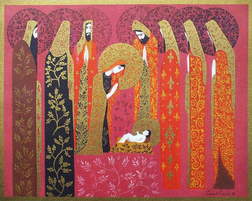 marysia_cc's tweet image. Nativity by Eyvind Earle