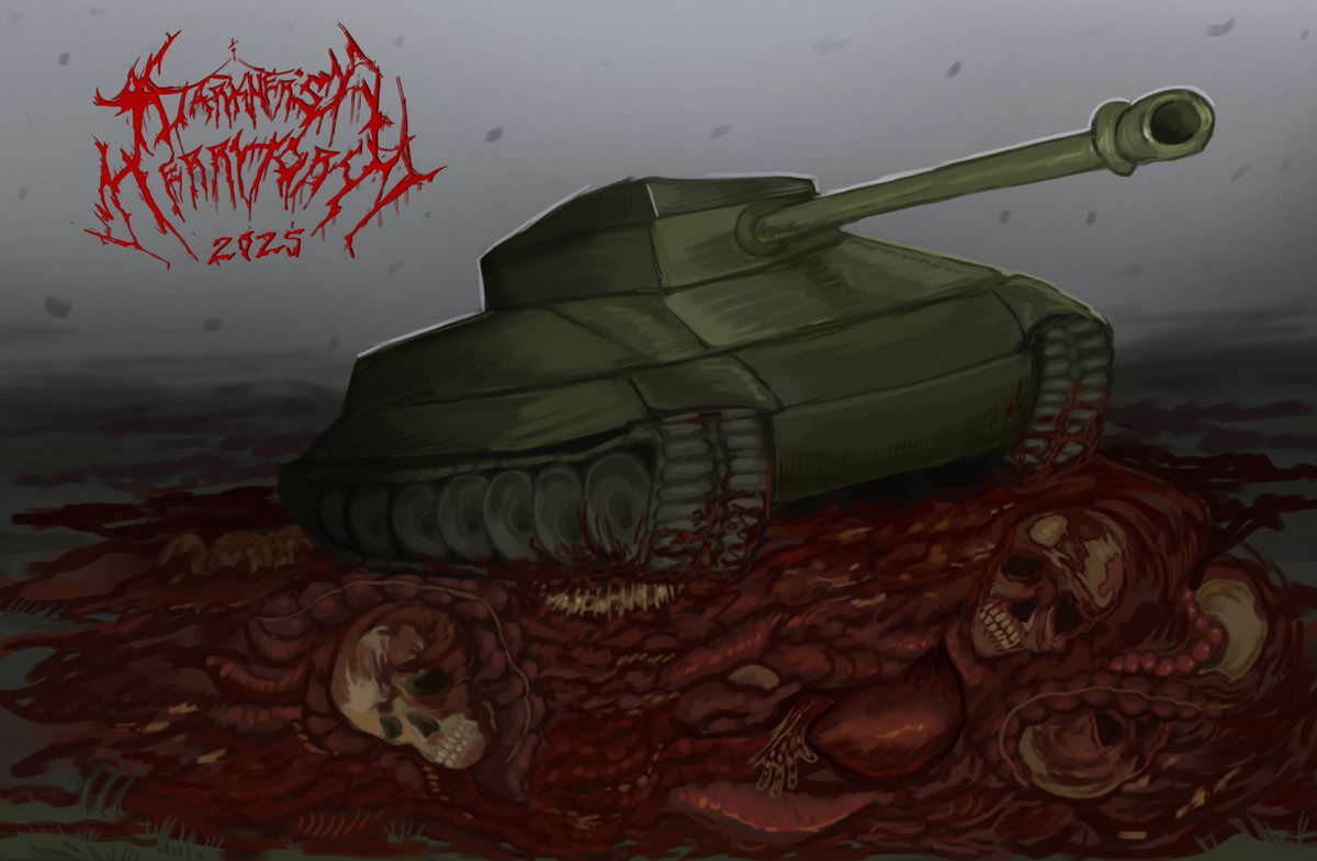 "Destroy Everything You See, Let Everyone Know what you are!" Gore warning. Drawing I made two months ago, i post a lot of stuff in telegram. Should I repost it here? #art #Goreart #originalart