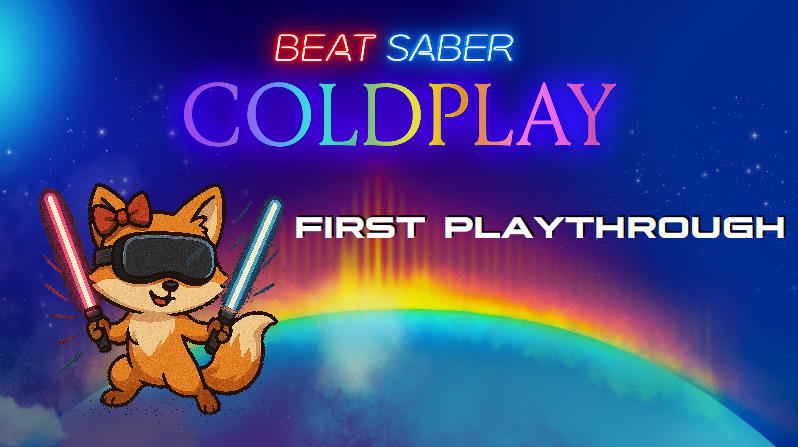 TheOrangeFox96's tweet image. youtube.com/watch?v=jfckK_…
BEAT SABER HAVE SMASHED IT OUT THE PARK ONCE MORE! i'm not a coldplay fan but i'm going to have so much fun with this one! heres my first playthrough @BeatSaber @coldplay COLDPLAY PACK IS OUT NOW! ON BEAT SABER! #metaquestgaming #beatsaber #coldplay