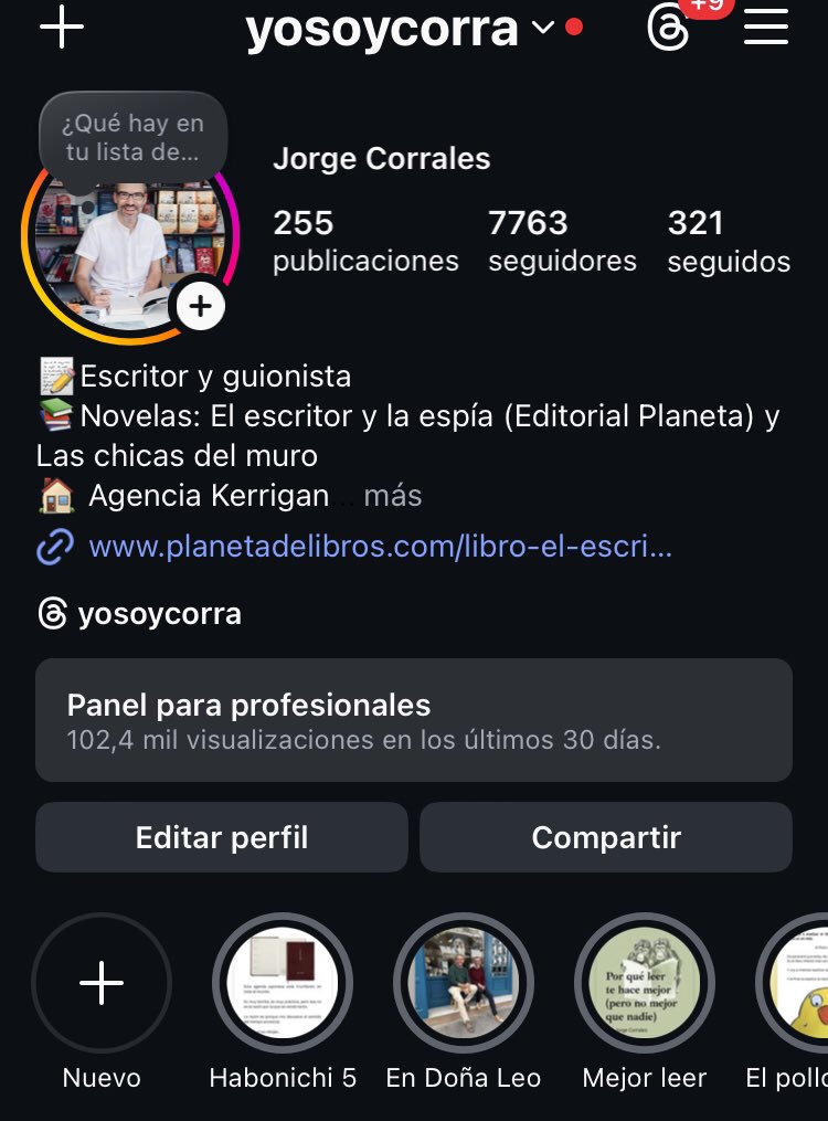 Y ya por último, os recuerdo que todo lo  que publico aquí lo hago también en Instagram.

Si me seguís por allí será más fácil encontrarme.

instagram.com/yosoycorra?igs…