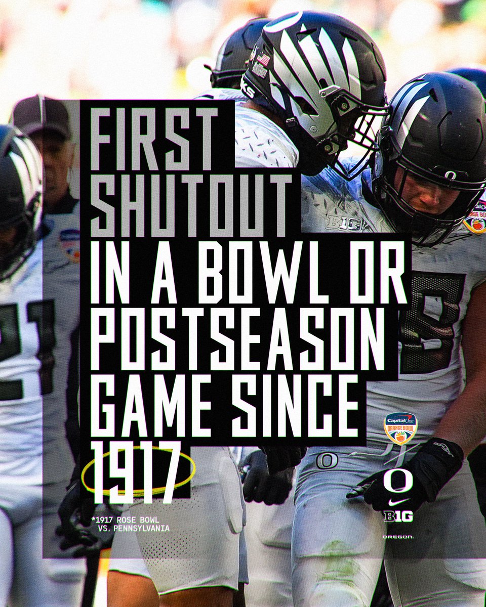 oregonfootball's tweet image. Shut em down. 

Historic performance by the defense. 

#GoDucks x @CFBPlayoff