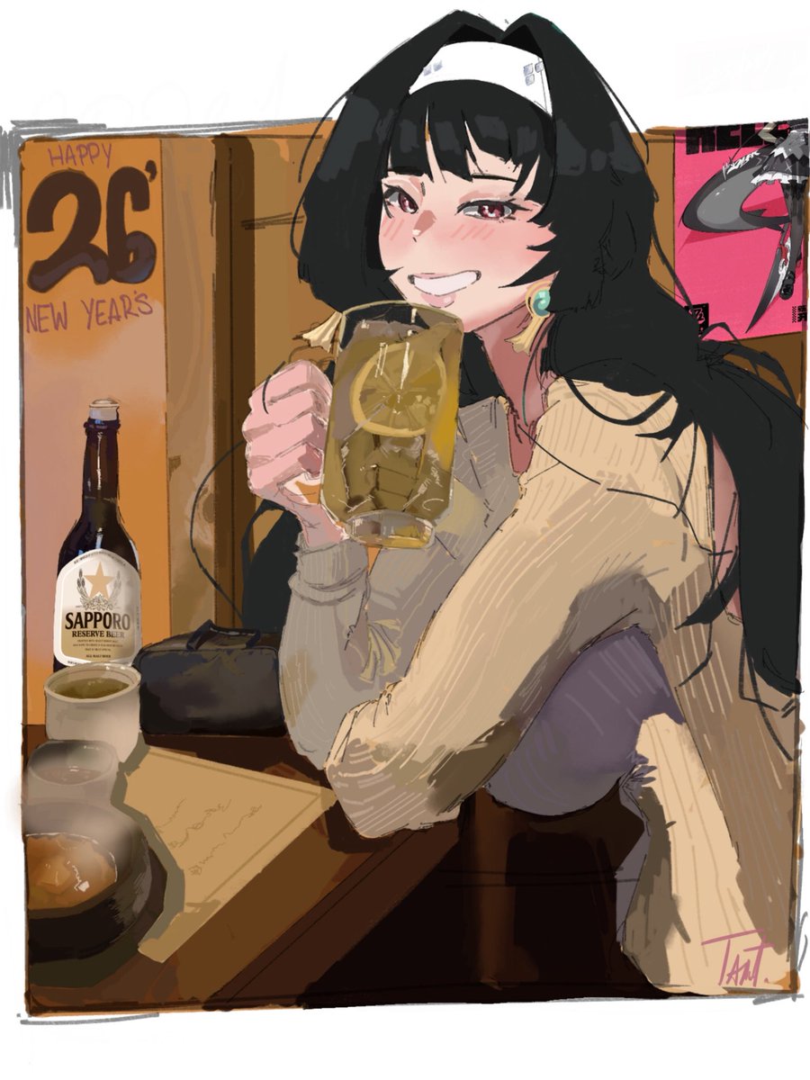 tillman_sama's tweet photo. Happy New Year!

#ZenlessZoneZero #art #NewYear2026 https://t.co/HkwwsHci68