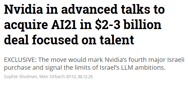 ai21 acquisition headline