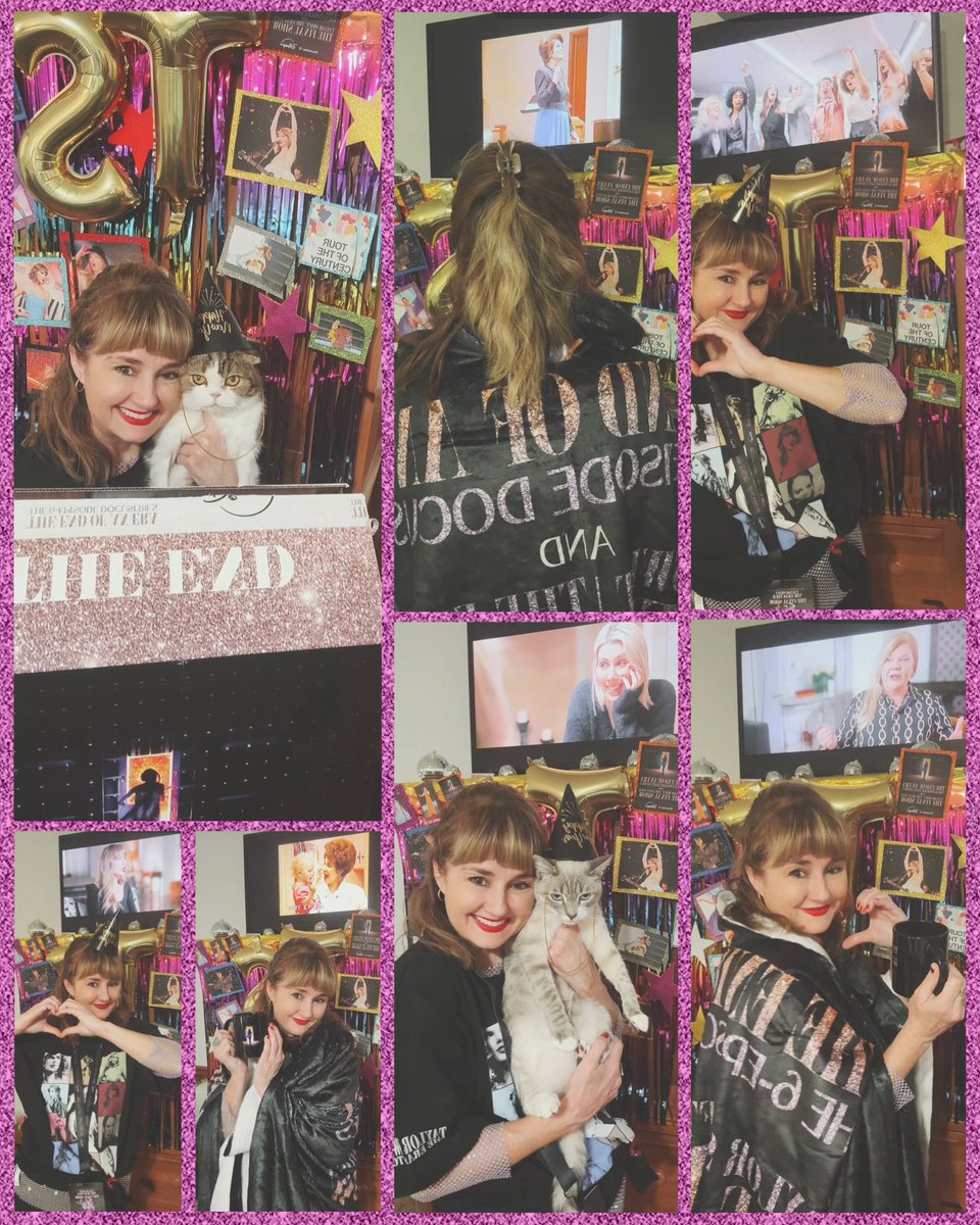 ✨Ringing the New Year in with <a href="/DisneyPlus/">Disney+</a> &amp; Taylor watching the docuseries with my kitties❣️THANK YOU SO MUCH <a href="/DisneyPlus/">Disney+</a> <a href="/taylornation13/">Taylor Nation</a> &amp; TAYLOR <a href="/taylorswift13/">Taylor Swift</a> for making my 2025 SHIMMERING ✨BEAUTIFUL❣️I LOVE YOU SO MUCH ✨ 💚💛💜❤️🩵🖤💗🩶🤎💙🤍 #TSTheEndOfAnEra 💫