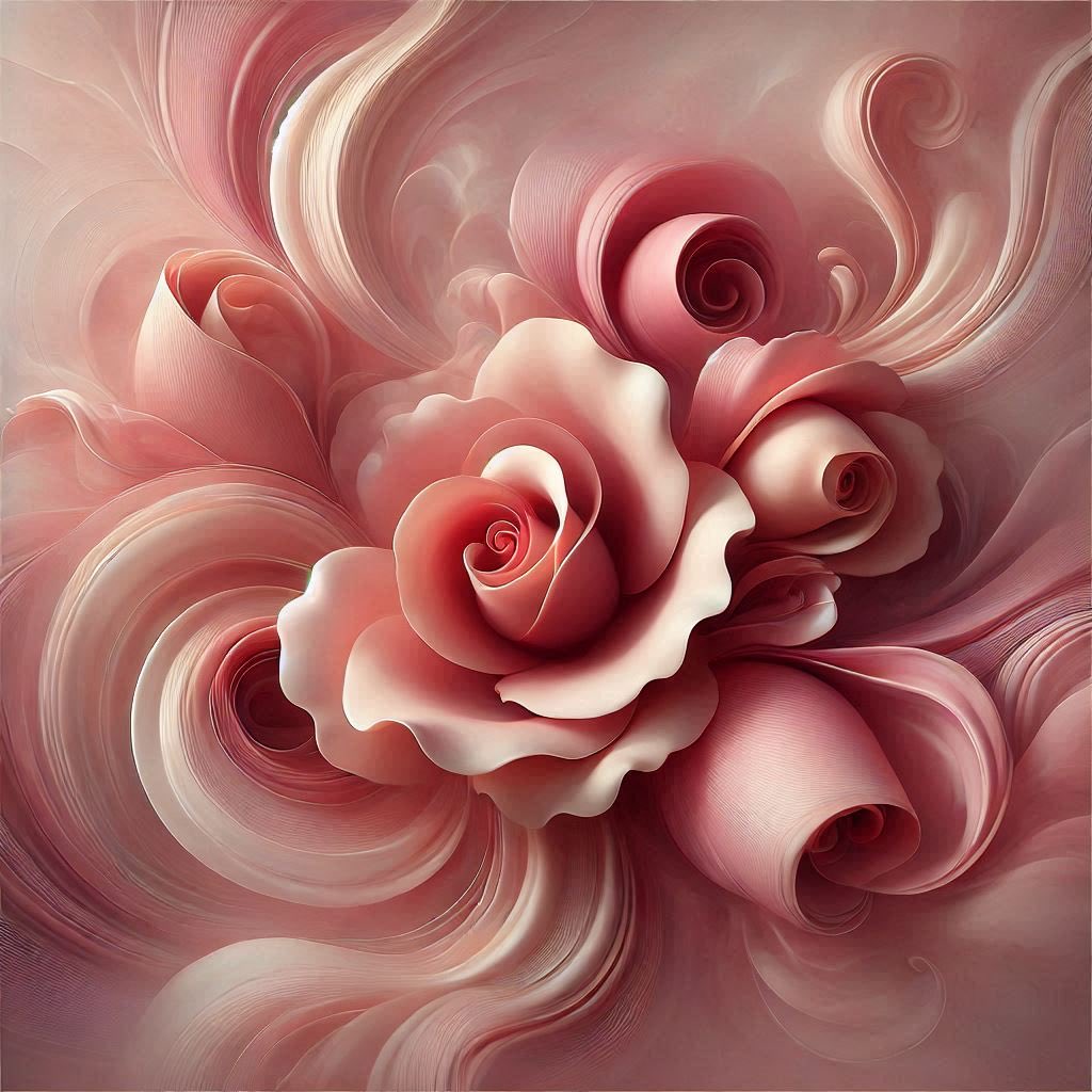 JMCSteampunk's tweet photo. Pink Rose in the Mist #AIart https://t.co/LCyvx6OjFv