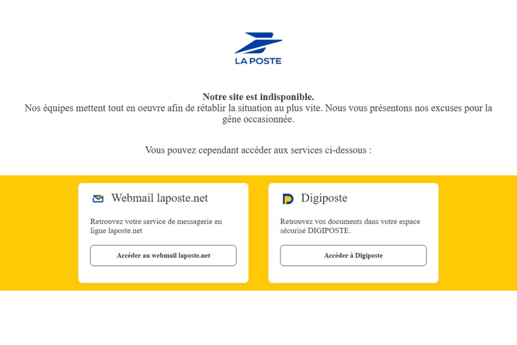 ➜ Les services en ligne de La Poste et de la Banque Postale sont de nouveau perturbés après une cyberattaque. Une enquête a été ouverte à Paris, tandis que La Poste affirme travailler au rétablissement complet de ses services. allo17.fr/actualites/02/…