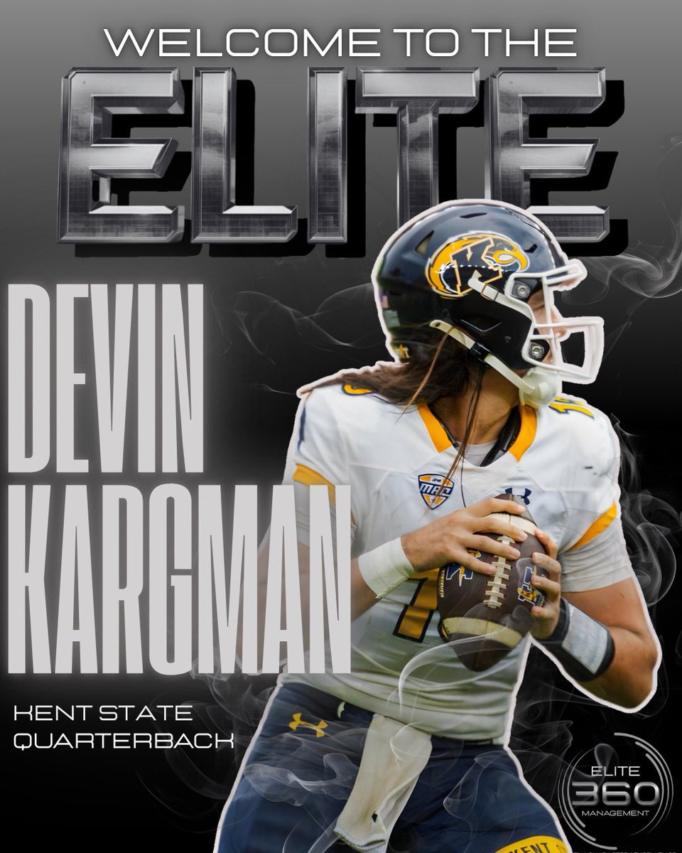 Welcome this big time QB to the Elite 360 Management family <a href="/DevinKargman/">Devin Kargman</a> to the family. <a href="/CoachPgreat81/">Coach Great</a>