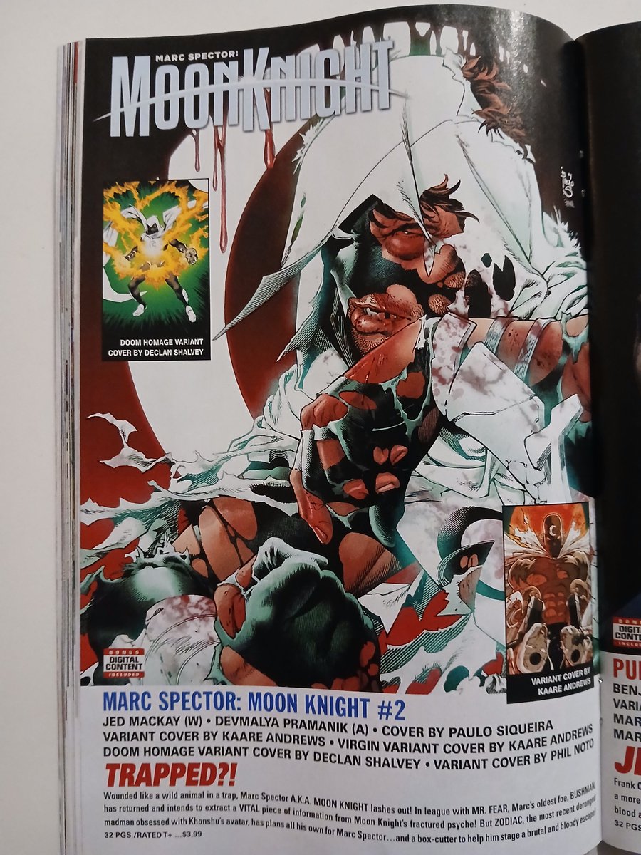 I'm ready for whatever weird shit this Moon Knight is gonna give me.