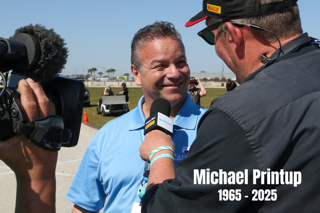 SVRAlife's tweet photo. It is with a heavy heart that we share the sudden passing of our COO, Michael Printup.
His passion for racing and commitment to this community left a lasting mark.
Our thoughts are with his wife Stephanie, his family, friends, and colleagues.
Release: https://t.co/zyOU4VxCKx https://t.co/Lrb3TZF6JW