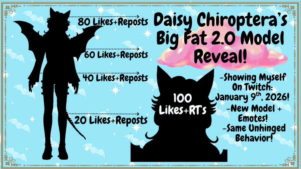 Daisy Chiroptera {Kai-Raap-Truh} tweet media