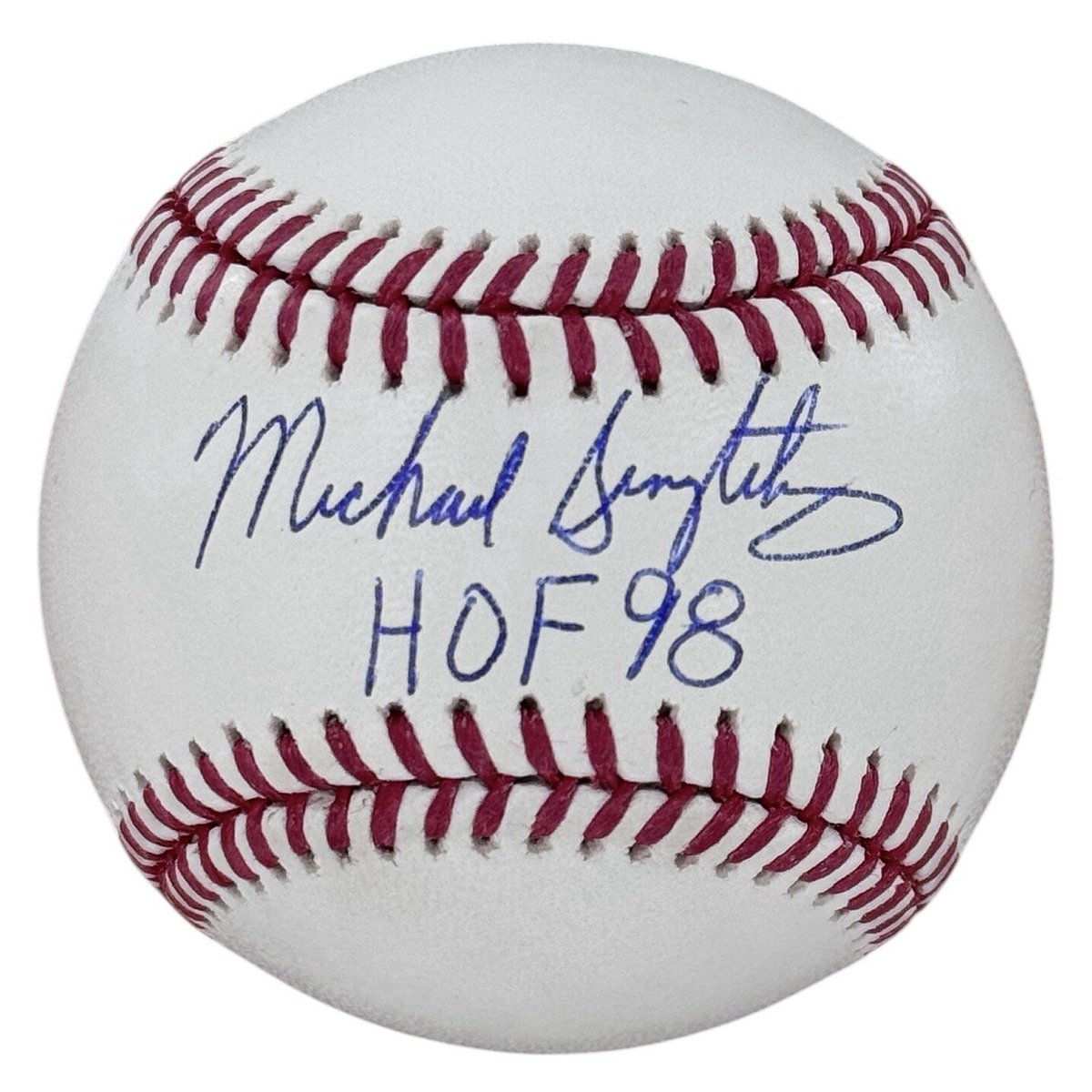 CollectingAll's tweet image. Mike Singletary Signed Major League Baseball w/ "HOF 98" Full Auto BAS Witnessed: $272.99 📱 (315) 760-6806 📱 👉bit.ly/HobbyAdvisor #FootballMemorabilia #NFLCollectibles #SignedBaseball #HOF98 #SportsMerchandise