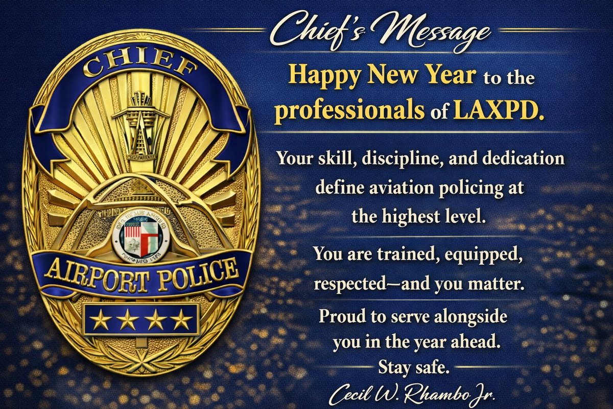 LA Airport PD tweet media