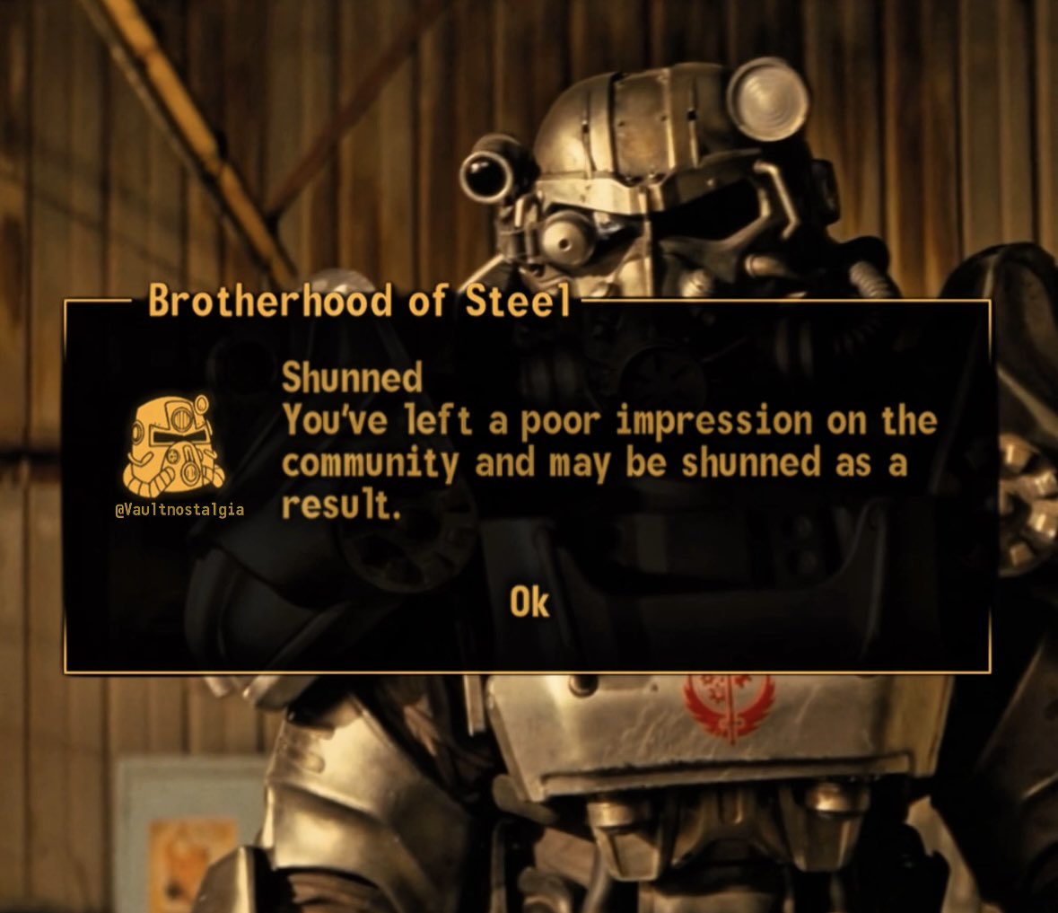 I don’t think Maximus saved before entering the Sunset Sarsaparilla  Bottle plant 😅 <a href="/falloutonprime/">FALLOUT⚡️</a> #fallout #memes #falloutonprime