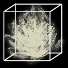 HintDimension's tweet photo. @crimson0azure @evilzomi @niceeito @SapphicSamurai_ Takumi examines the nearest cube.  It is an unusual box, with a glass-like exterior and metal wireframe, with what appears to be a small flame on the inside.  The flame pulses in brightness every few seconds.
It is slotted directly into one of the grooves in the shelves. https://t.co/8yf1DPBmlF