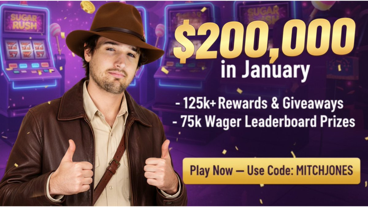 $500 Twitter giveaway on this tweet - like, comment, retweet to enter 

$1,000 giveaway daily in Discord for people on my code 75k monthly wager leaderboard, 

+ 100k in giveaways, more rewards coming 

Live now, giving away $3,000

HAPPY NEW YEAR