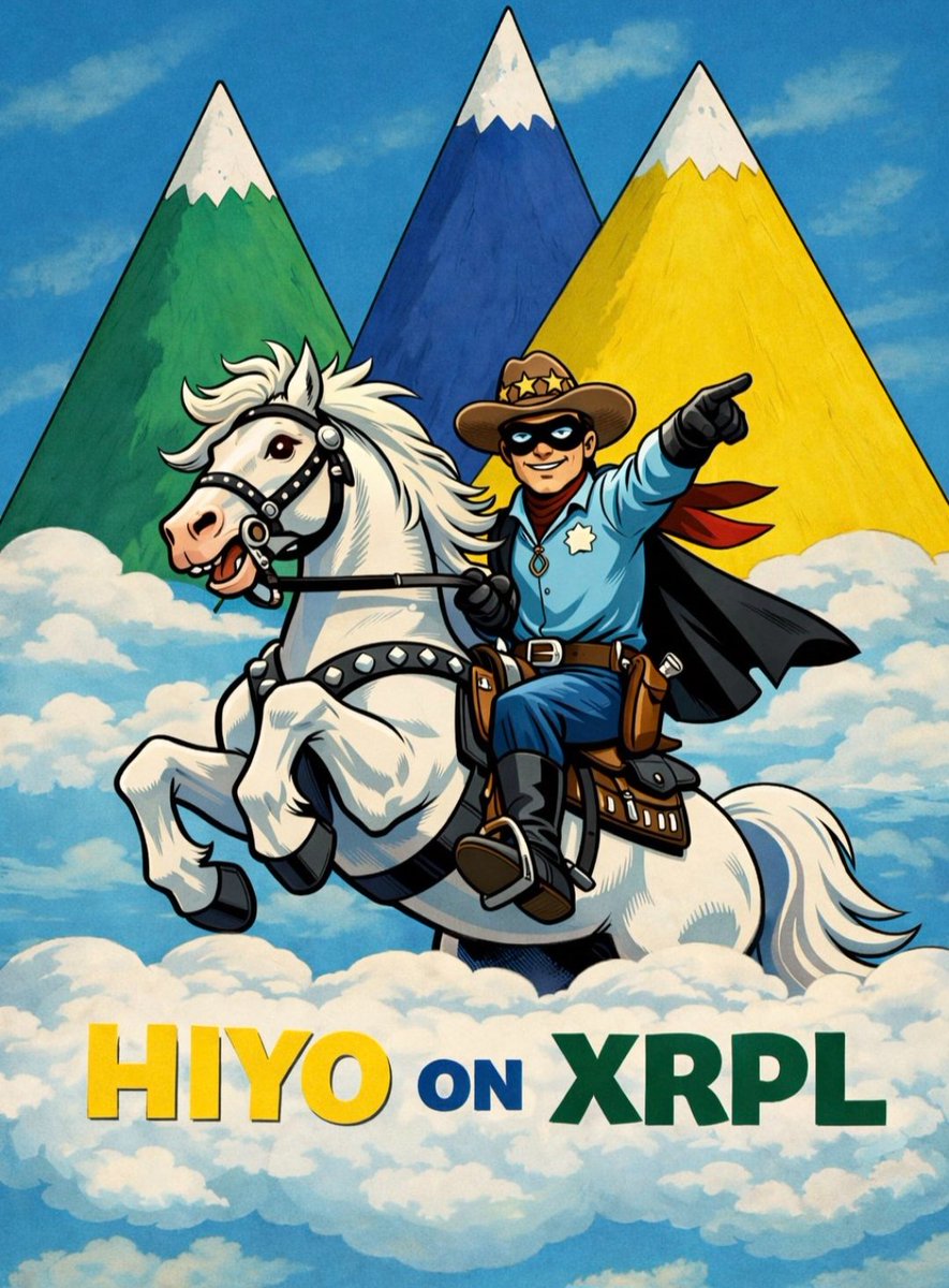 SharpRam's tweet image. I created $HIYO on 1-1-26 (111) the year of the horse to bring back BELIEF in the $XRP meme ecosystem...

we need to start the year off right on  first ledger.... SILVER was born to RUN wild... saddle up and get on board 🤠