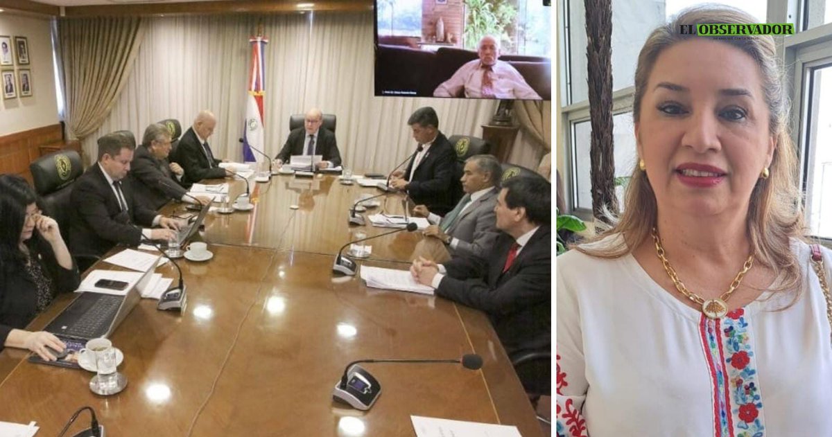 🟩“Ministros tienen nombrados a familiares y hasta su perro y gato en Poder Judicial”

🟩Nidia Silvero de Prieto, presidenta del Colegio de Abogados de Alto Paraná refirió en su crítica que los ministros de la Corte deberían haber renunciado.

🟩NOTA: acortar.link/9xSn2L