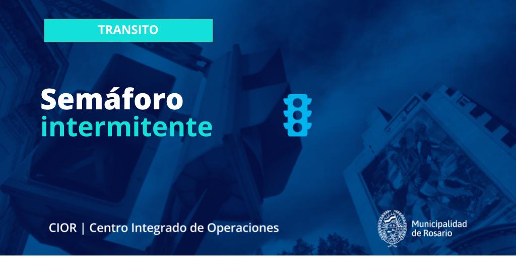 #Tránsito🚦| Está funcionando en modo intermitente la intersección de Bv. Segui y Felipe More.
Circular con precaución.