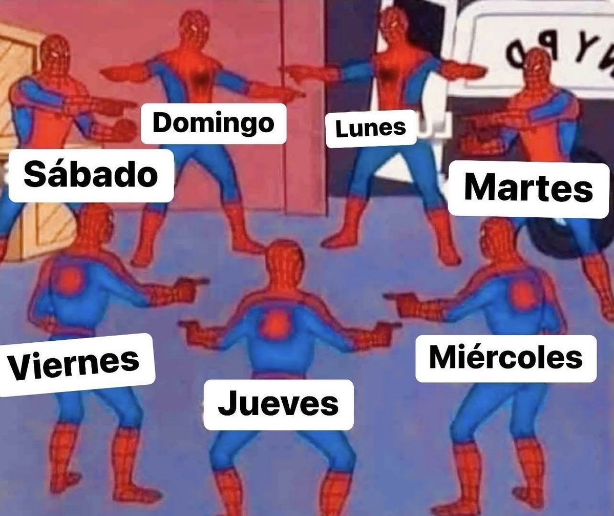 Las fiestas me tienen así.