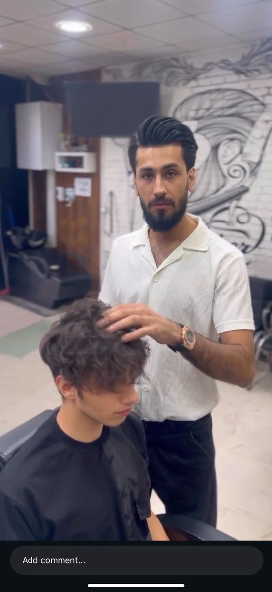 AlinejadMasih's tweet image. The regime in Iran want you to look away.
They want to call this “an internal matter.”

It’s not.

Shayan Asadollahi was 28 years old.
A barber. An artist. A young man sharing his work on Instagram.

Tonight, in Azna, Iran’s security forces shot him dead with a live bullet.…