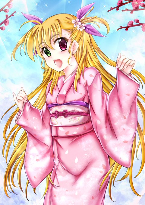 あけましておめでとうございます!
ヴィヴィオちゃんを描き初めしました～
本年もよろしくお願いします 