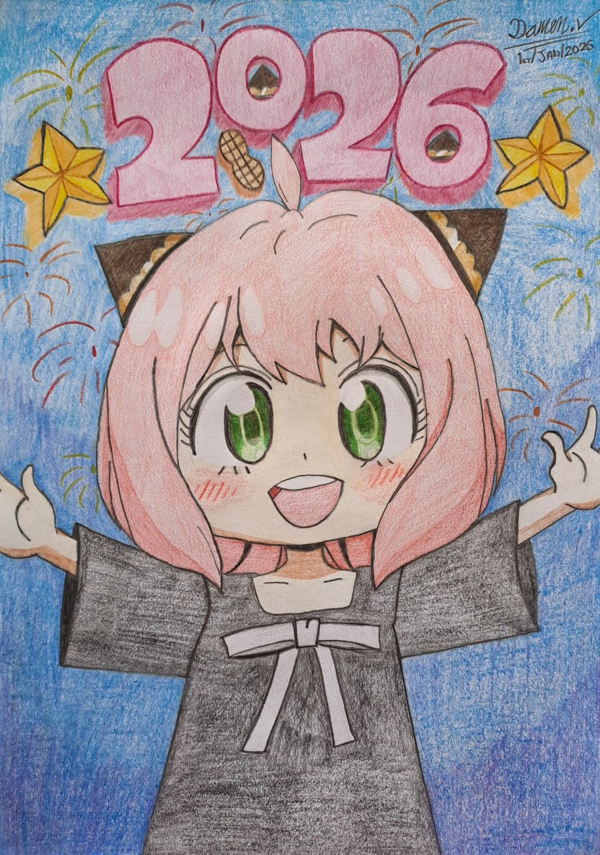 🎨 [FIRST ARTWORK OF 2026!] 🖌 Happy New Year 2026, everyone! To