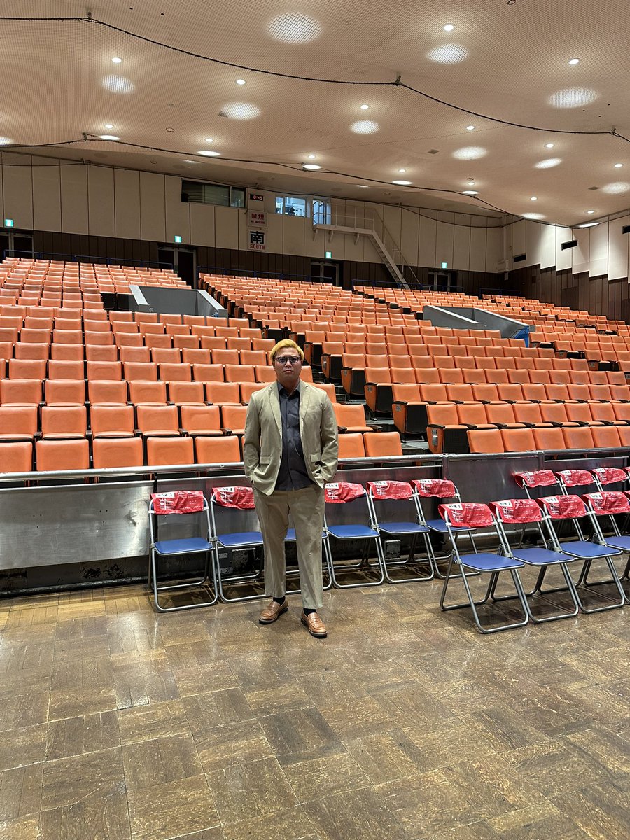 東京・後楽園ホールに到着！ 当日券は10時から発売開始！ 全日本