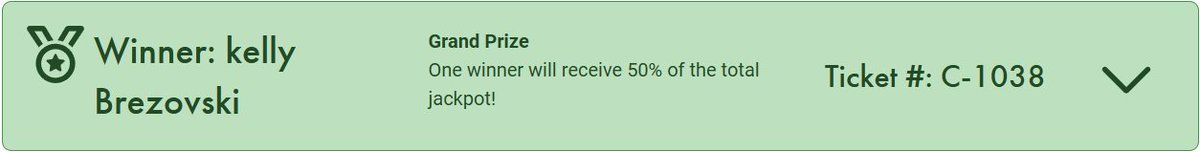 Congratulations to our 50/50 Raffle Winner! We will reach out directly to award your prize. We thank everyone who bought tickets to support ADTS as we start out 2026!! Happy New Year!